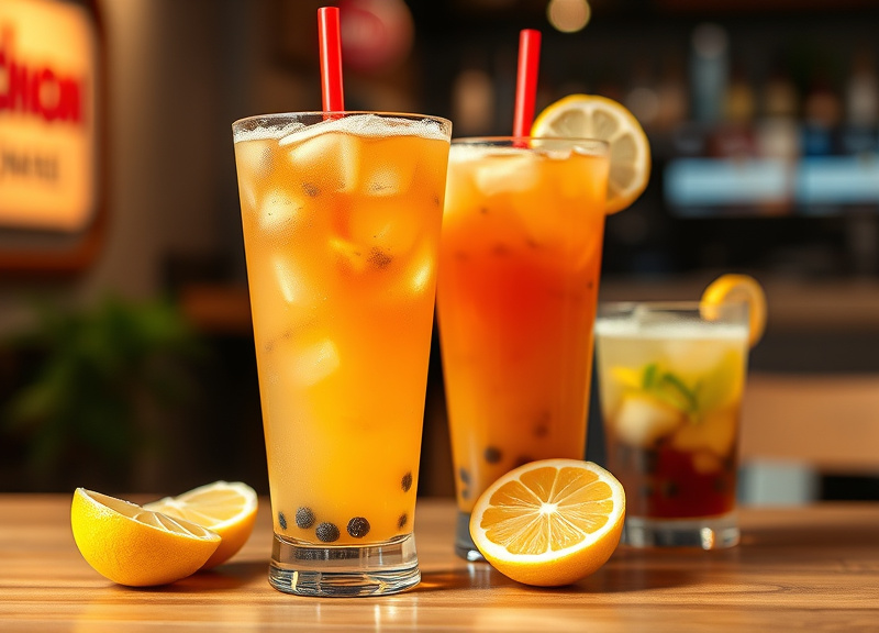 Iced Teas and Lemonades